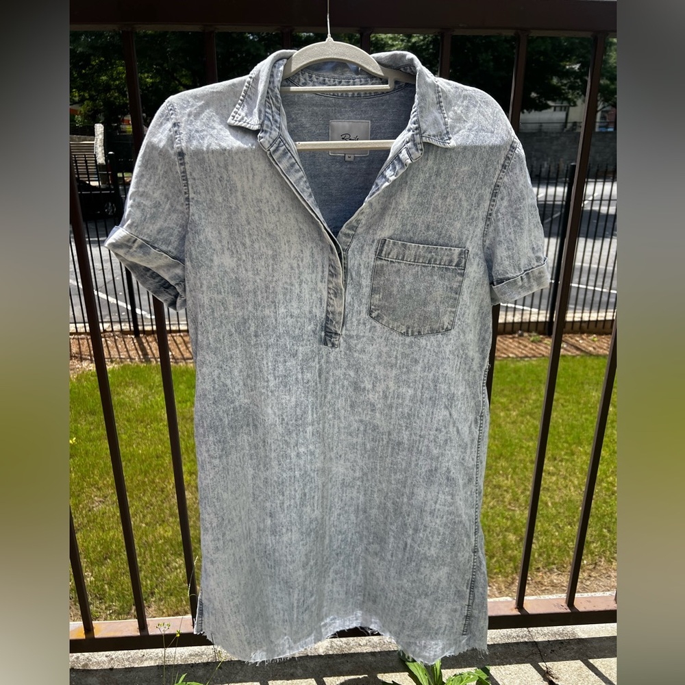 Light Wash Rails “Denim” Dress